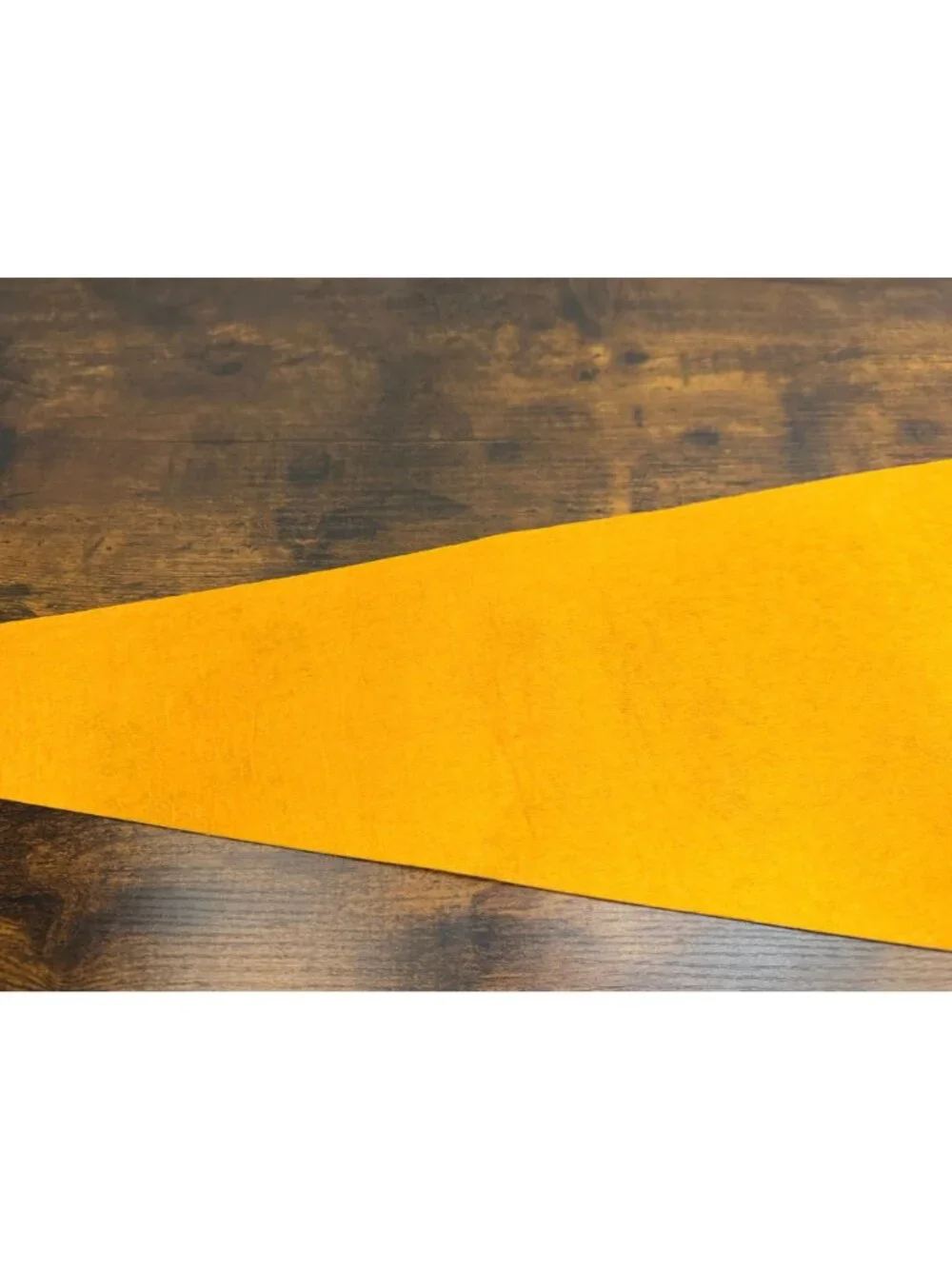 Vintage Navy Felt Pennant With Goat Mascot & Bold Lettering Sports Memorabilia
